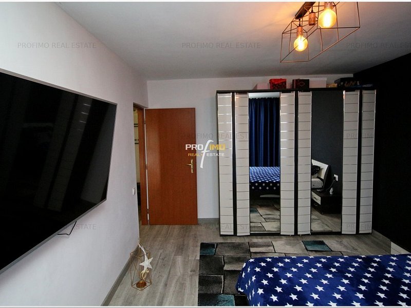 Dezdrobirii ISuri. apartament 3 camere (transf.din 2 cam.)decomandat, mobilatutilat